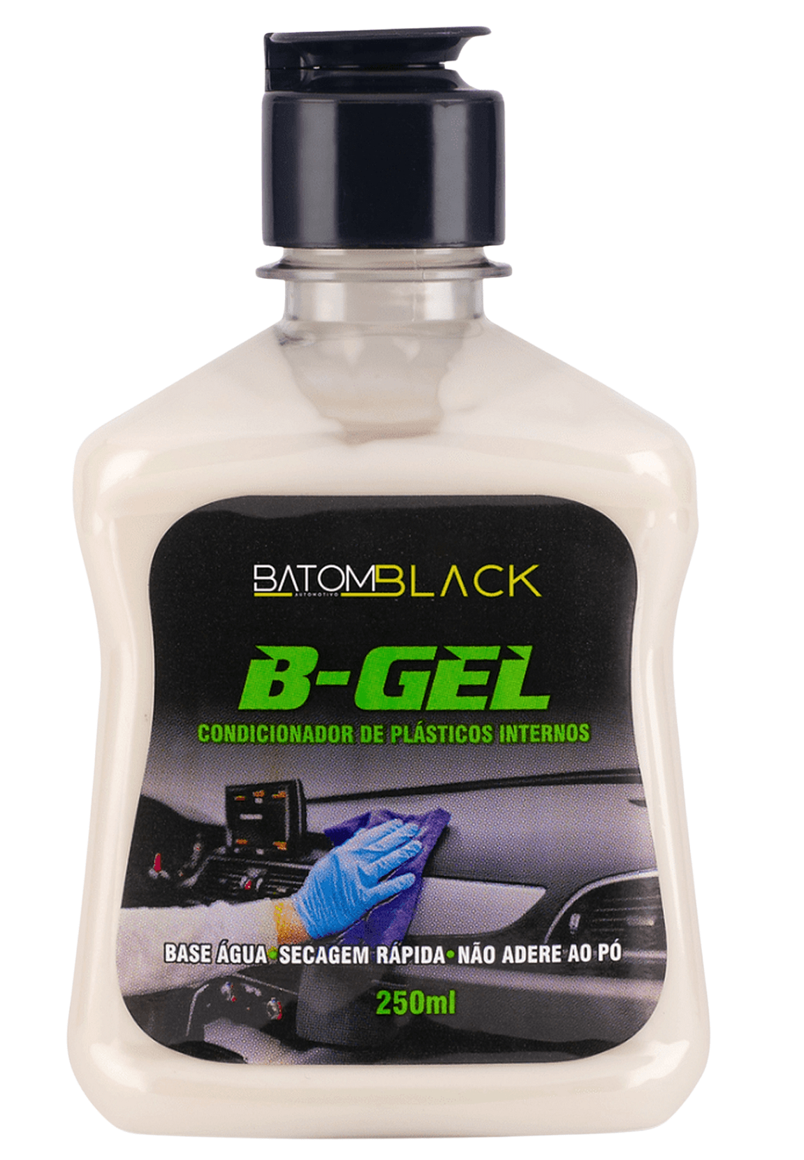 Revitalizador de Plásticos Internos B-Gel Renova Painel Batom Black