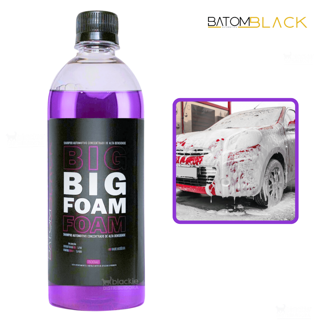  Shampoo Automotivo Super Concentrado Big Foam 500 ml