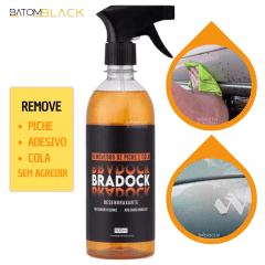 Bradock Removedor de Piche e Cola 500 ml Batom Black